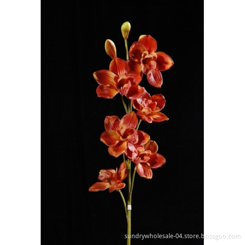 Real Touch Artificial Cymbdidium Flower